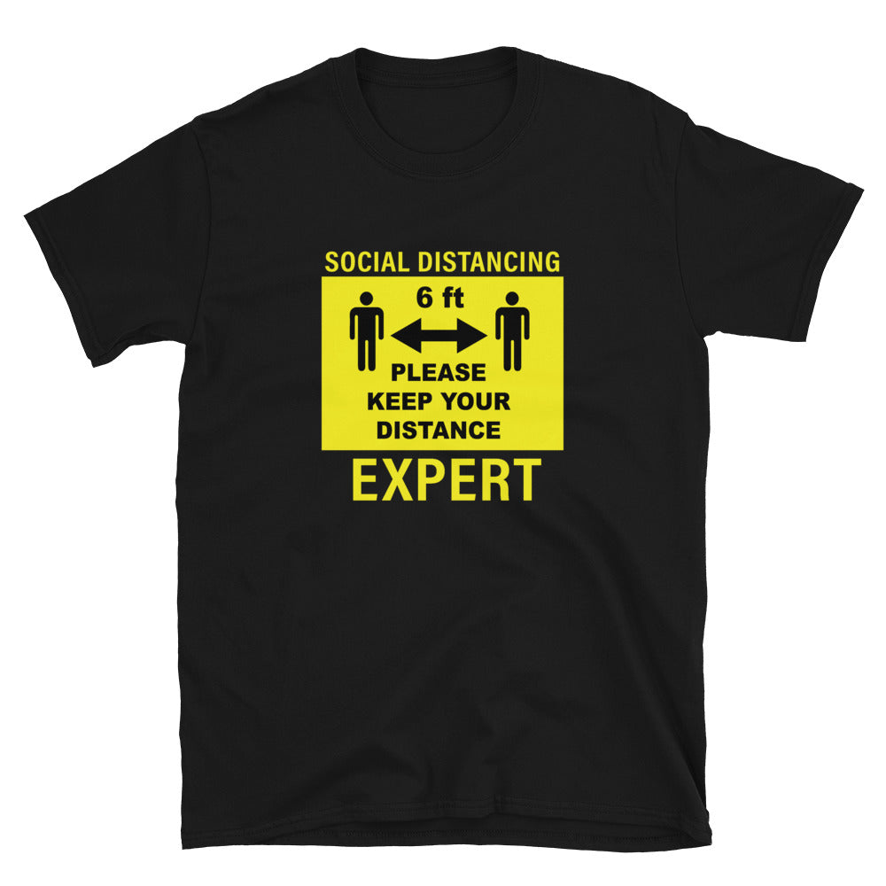 Social Distancing 6 Feet Unisex T-Shirt - Alpha Dawg Designs