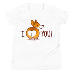 I Love You Dog Youth T-Shirt - Alpha Dawg Designs