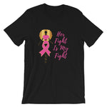 Queen Pink Ribbon 'Her Fight' T-Shirt - Alpha Dawg Designs