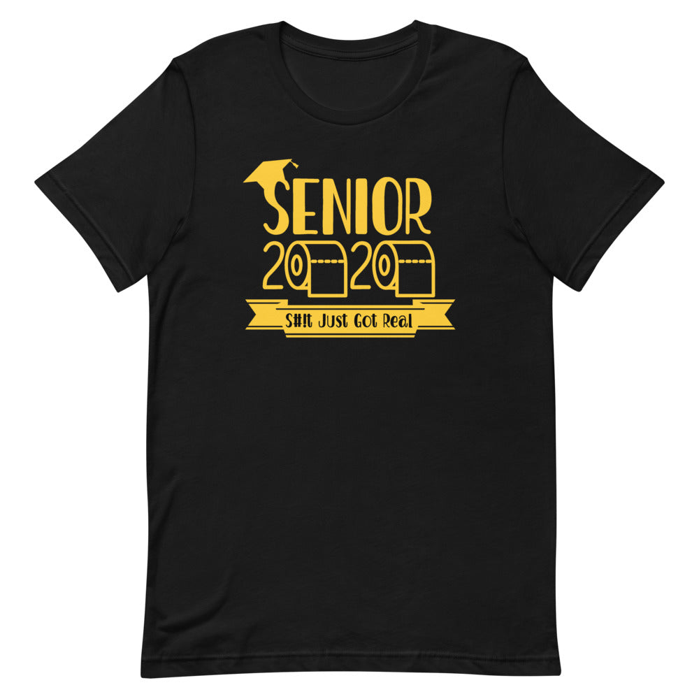 Senior 2020 - Ish Got Real Graduation T-Shirt