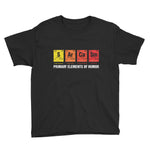 Sarcasm Youth Short Sleeve T-Shirt - Alpha Dawg Designs