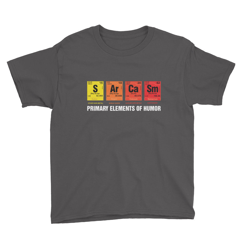 Sarcasm Youth Short Sleeve T-Shirt - Alpha Dawg Designs