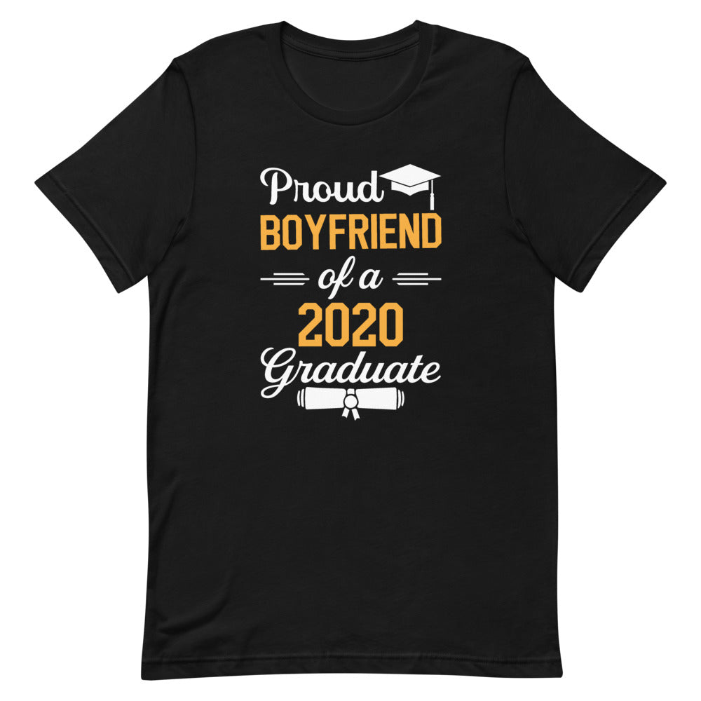 Proud Boyfriend of a 2020 Graduate T-Shirt - FREE CUSTOMIZATION! - Alpha Dawg Designs