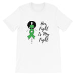 Queen Green Ribbon 'Her Fight' Tee - Alpha Dawg Designs