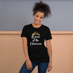 Queen of the Classroom Short-Sleeve T-Shirt - Alpha Dawg Designs