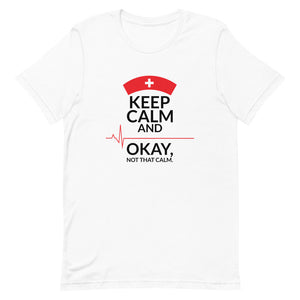 Keep Calm Nurse T-Shirt - Alpha Dawg Designs