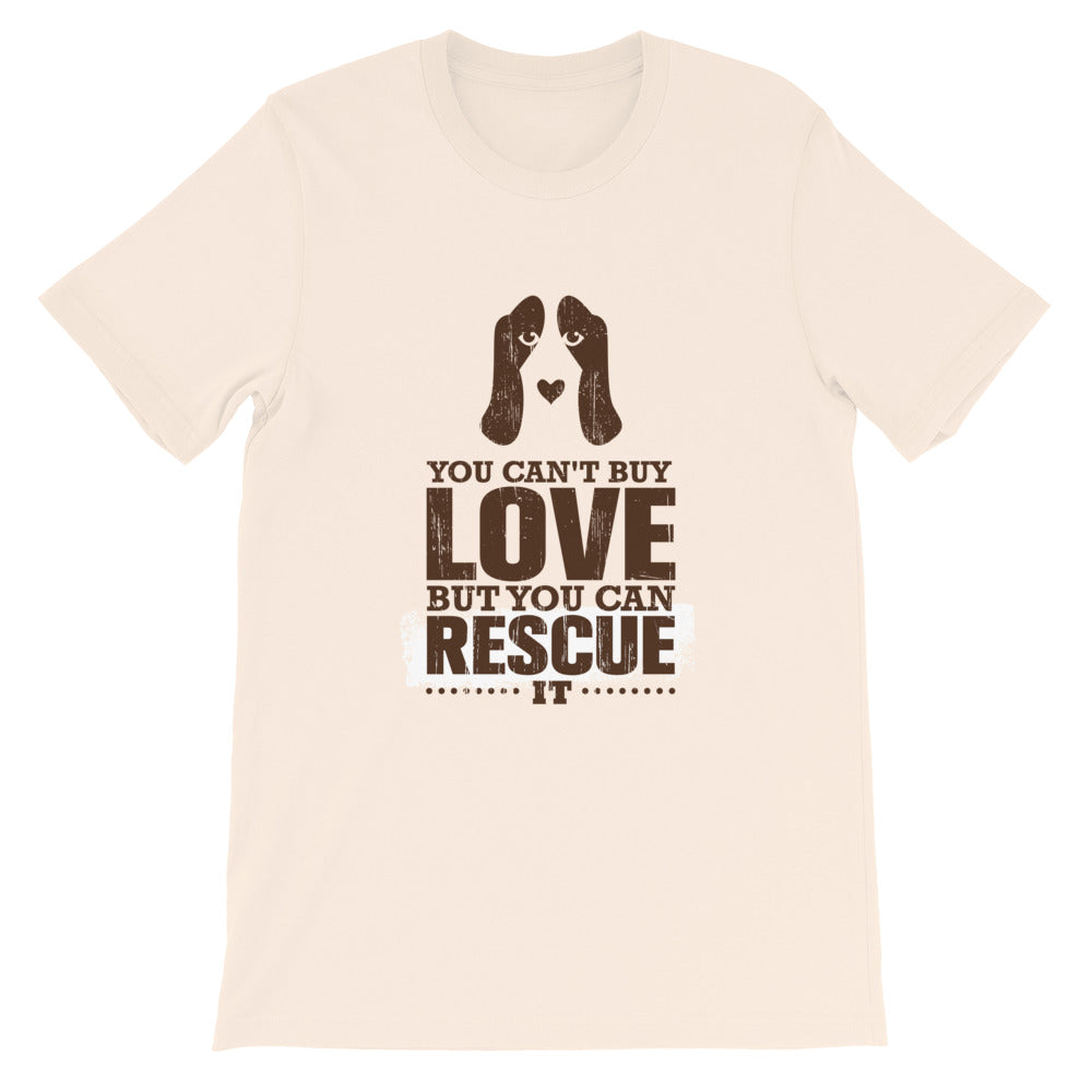 Rescue Dog Love Unisex T-Shirt - Alpha Dawg Designs