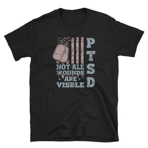 PTSD Short-Sleeve Unisex T-Shirt - Alpha Dawg Designs
