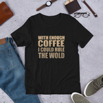 With Enough Coffee Unisex Tee - Alpha Dawg Designs