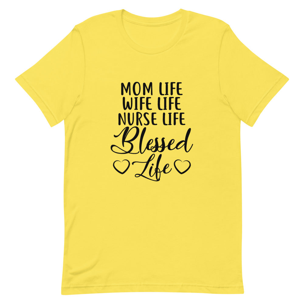 Blessed Nurse Life T-Shirt - Alpha Dawg Designs