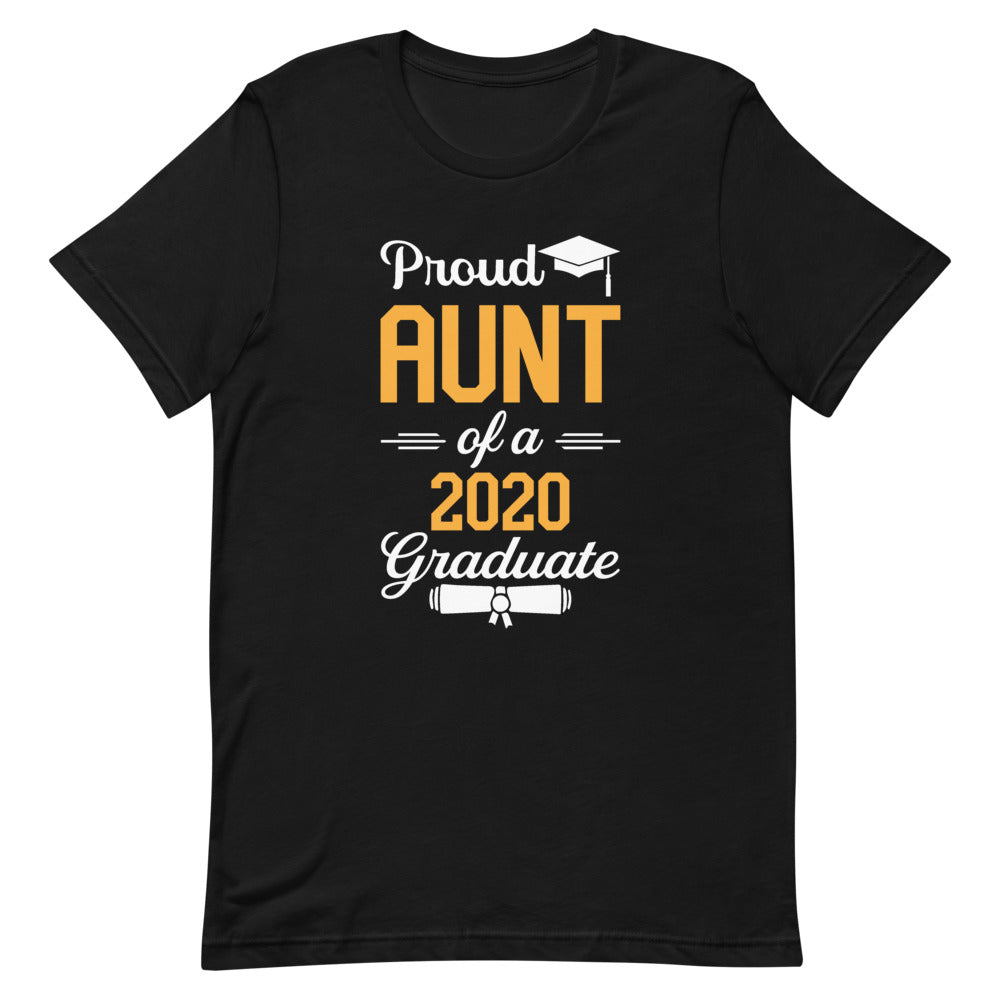 Proud Aunt of a 2020 Graduate T-Shirt - FREE CUSTOMIZATION! - Alpha Dawg Designs