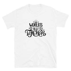 World's Best Teacher T-Shirt - Alpha Dawg Designs
