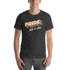 Pride Love Unisex Short Sleeve Tee - Alpha Dawg Designs