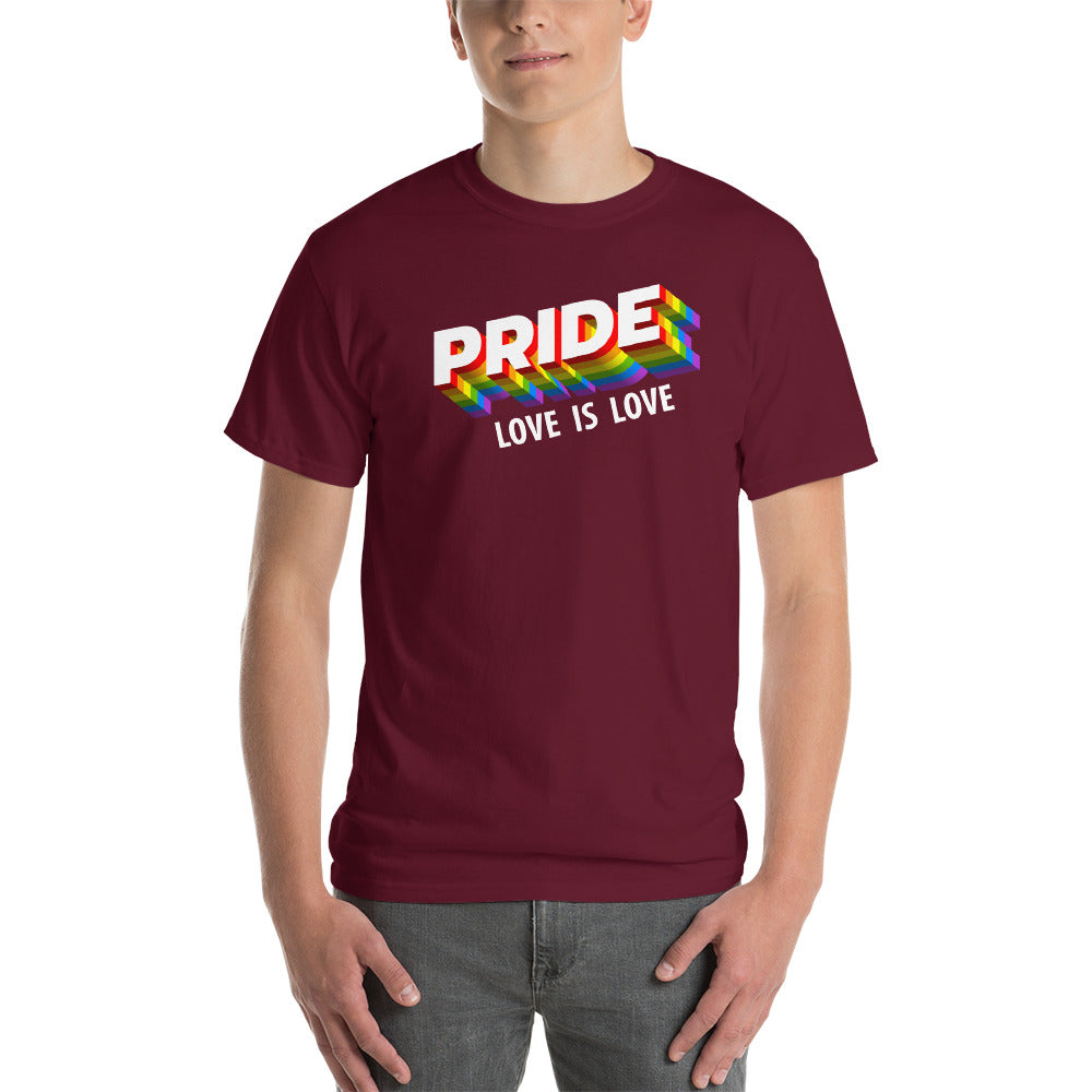 Pride Love Unisex Short Sleeve Tee - Alpha Dawg Designs