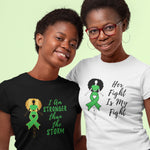 Queen Green Ribbon 'Her Fight' Tee - Alpha Dawg Designs